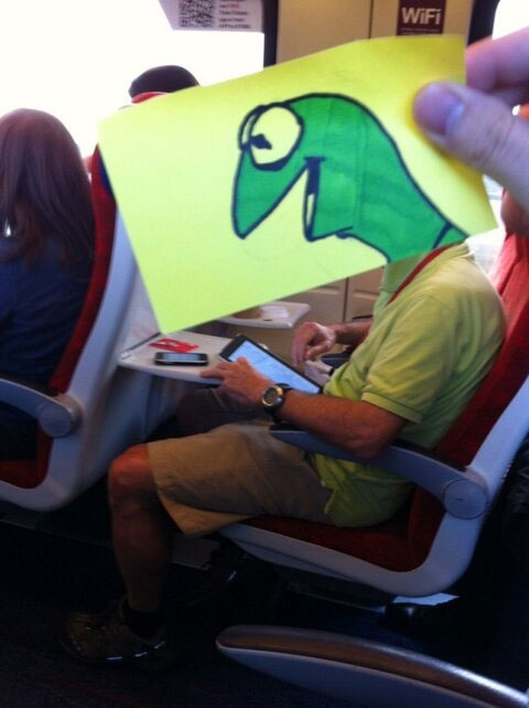 october jones gives people cartoon faces on train ride to work (2)
