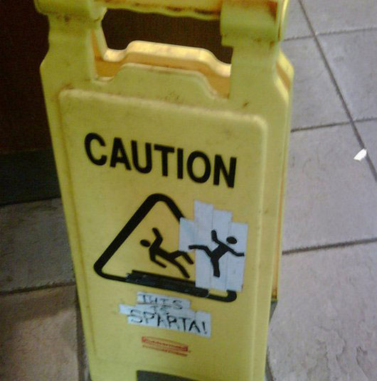 caution wet floor funny signs (2)