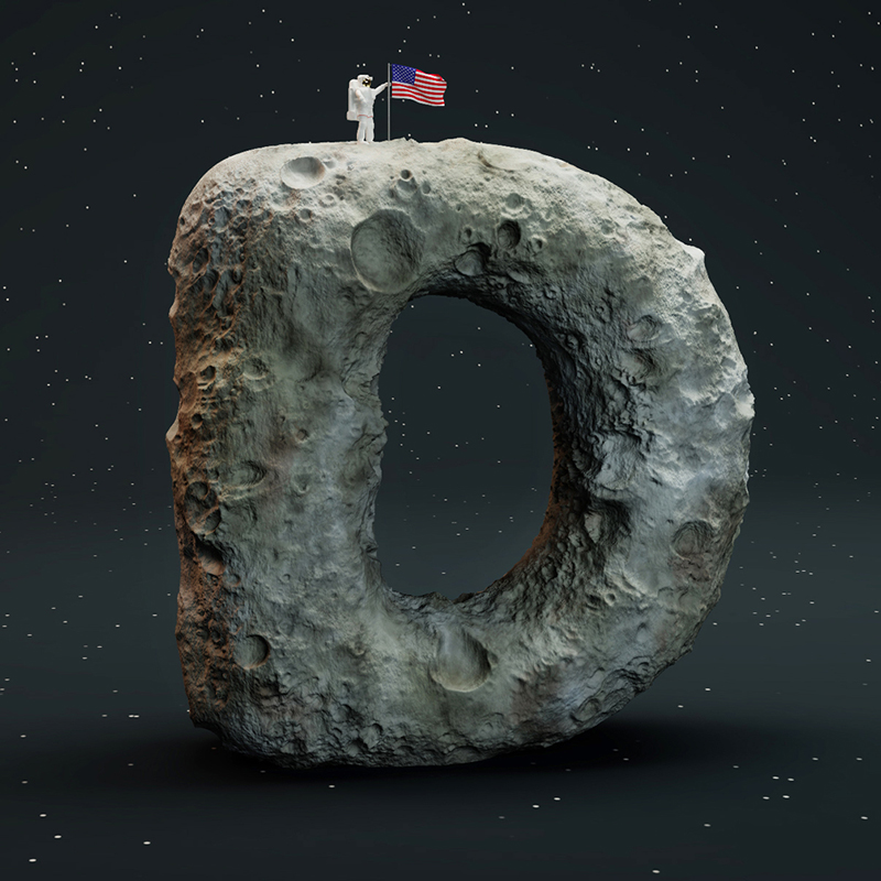 cgi sculpted alphabet by FOREAL (4)