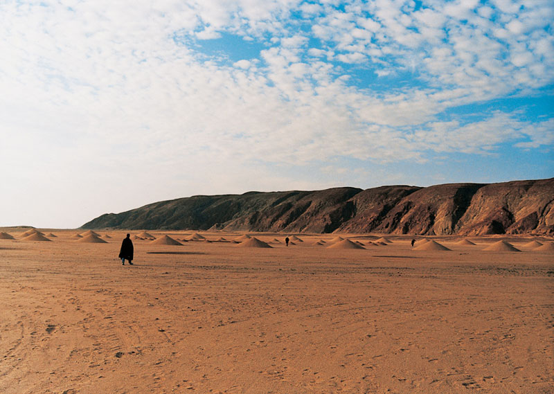 desert breath land art installation sahara egypt crop circle dast arteam (10)