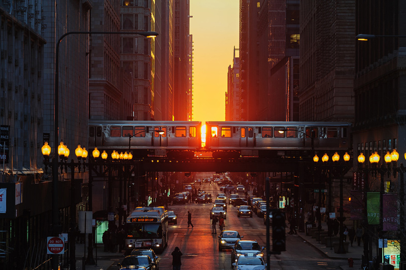 spring equinox in chicago chicagohenge by nixerkg The Top 25 Pictures of the Day of 2014