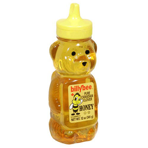 billbee honey bottle shaped like a bear