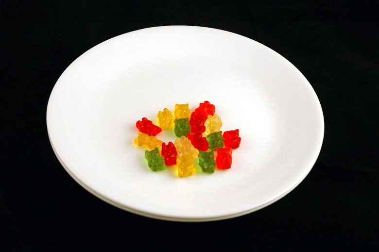 calories in gummy bears This is What 200 Calories of Various Everyday Foods Looks Like