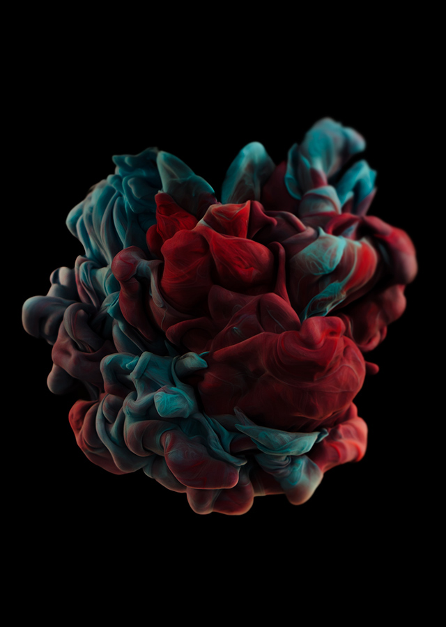 ink dropped into water on a black background by alberto seveso (8)