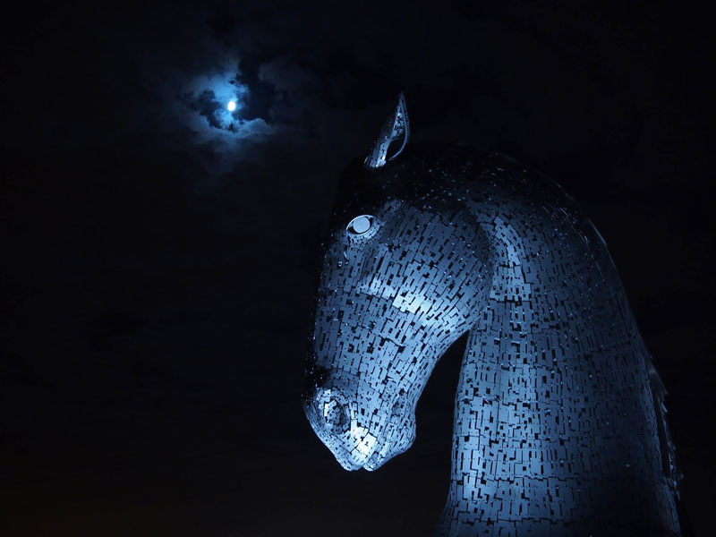 the kelpies giant horse-head sculptures the helix, scotland by andy scott (10)
