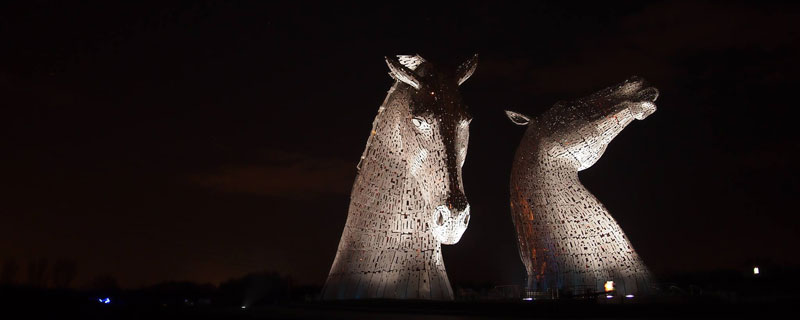 the kelpies giant horse-head sculptures the helix, scotland by andy scott (3)