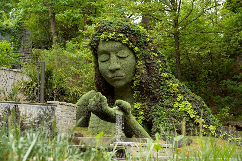 earth-goddess-plant-atlanta-botanical-gardens imaginary worlds