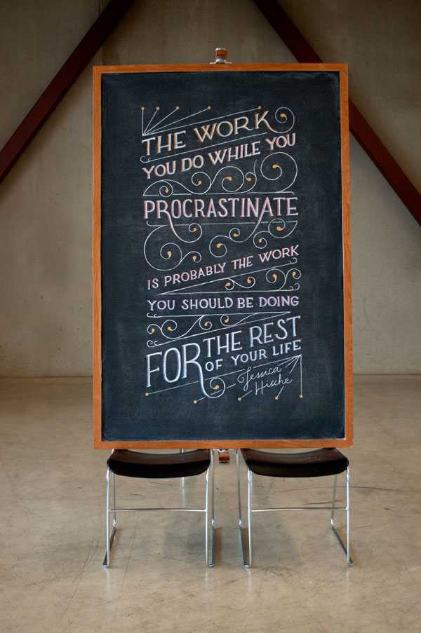 motivational chalk board drawings famous quotes by dangerdust (21)