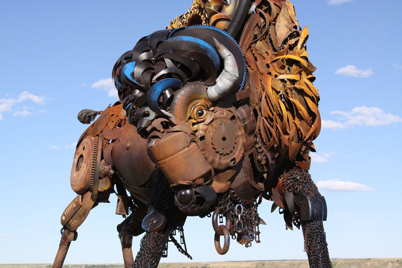The Incredible Scrap Metal Animal Sculptures of John Lopez » TwistedSifter