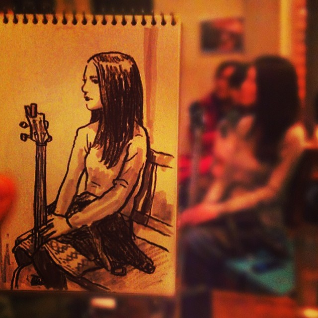 speed sketches of everyday scenes by hama house (1)