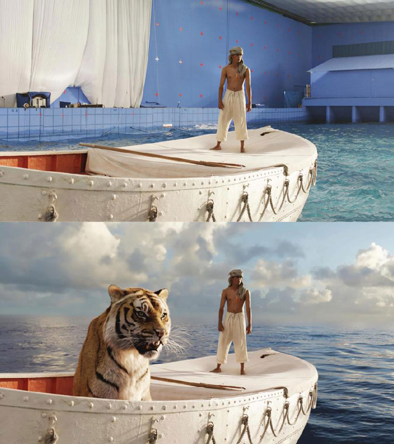 Before and After Shots That Demonstrate the Power of Visual Effects (13)