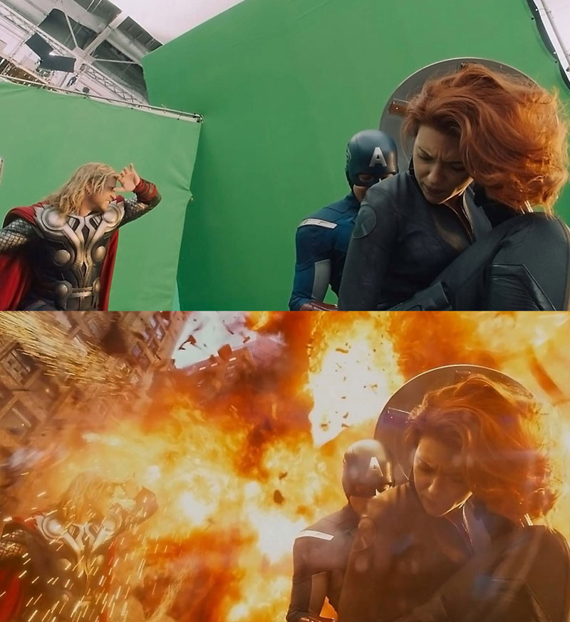 Before and After Shots That Demonstrate the Power of Visual Effects (18)
