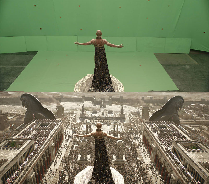 before and after shots that demonstrate the power of visual effects 2 The Digital Artists that Paint the Game of Thrones Landscapes