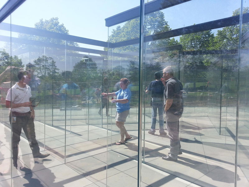 the glass labyrinth by robert morris at the donald j hall sculpture park (2)