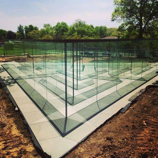the glass labyrinth by robert morris at the donald j hall sculpture park (3)