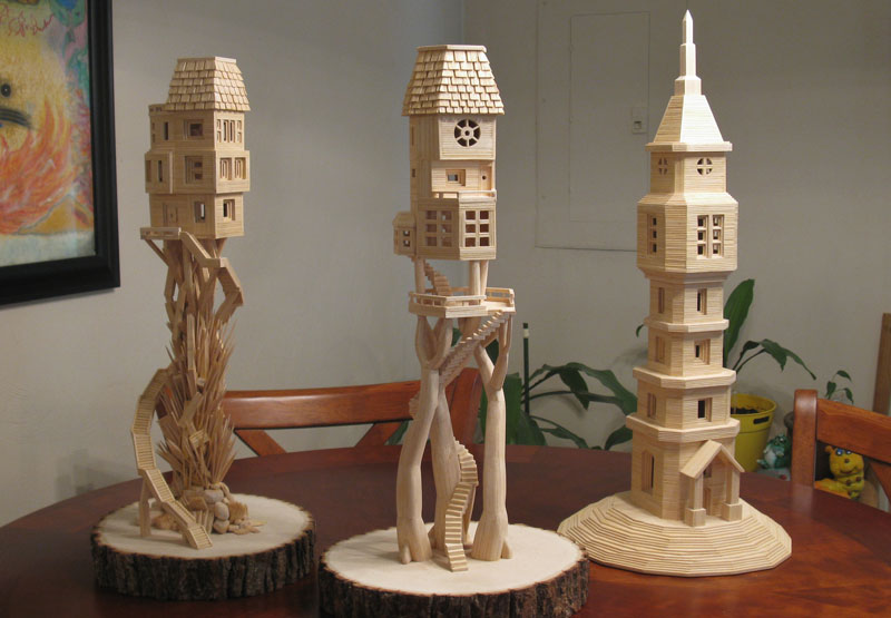 toothpick sculptures by bob morehead 4 This Guy is Taking Balloon Art to the Next Level