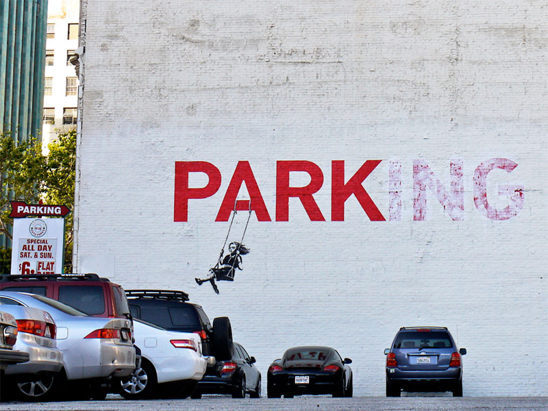 banksy 19 Banksy Remixes Vermeer in Latest Street Artwork