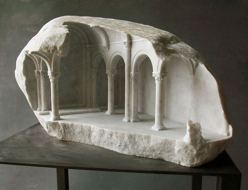 miniature columns and pillars carved into marble by matthew simmonds (7)