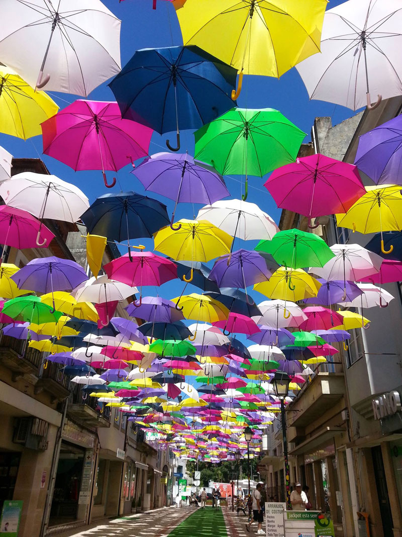 umbrella sky project 2014 agueda portugal Picture of the Day: Umbrella Sky