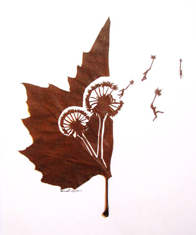 leaf cut art by omad asadi (3)