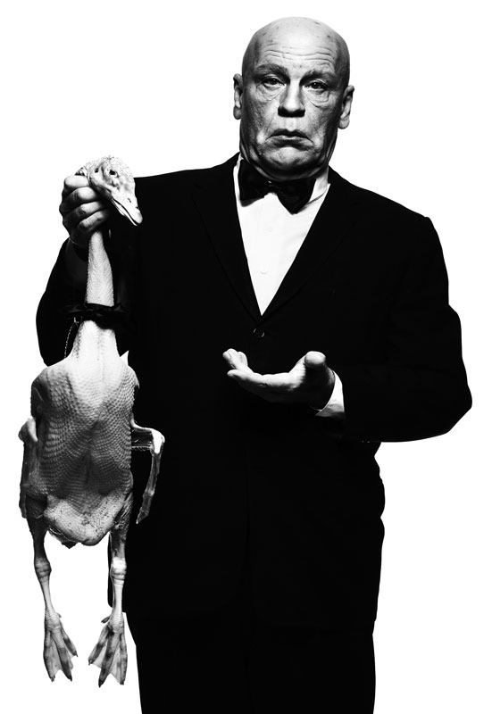 Albert_Watson___Alfred_Hitchcock_with_Goose_(1973),_2014