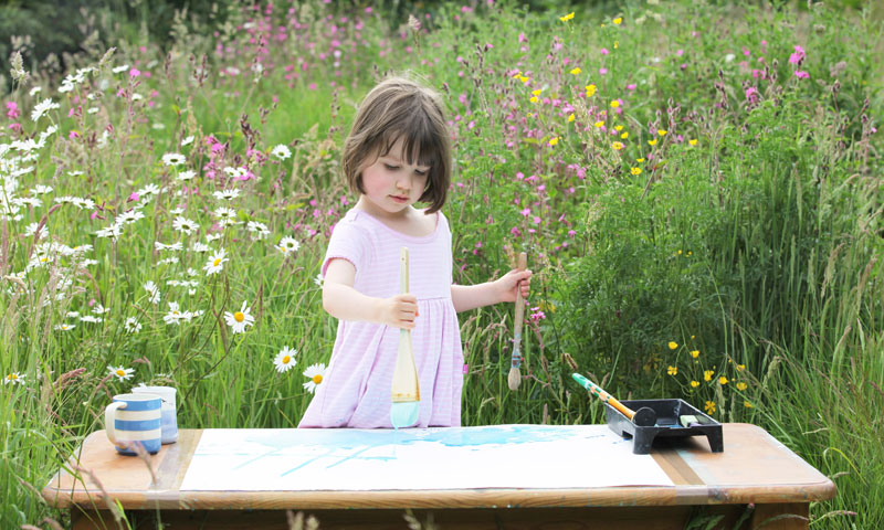 autistic 5 year old expresses herself through art 10 In 2001 John Bramblitt Went Blind. A Year Later, He Began Painting