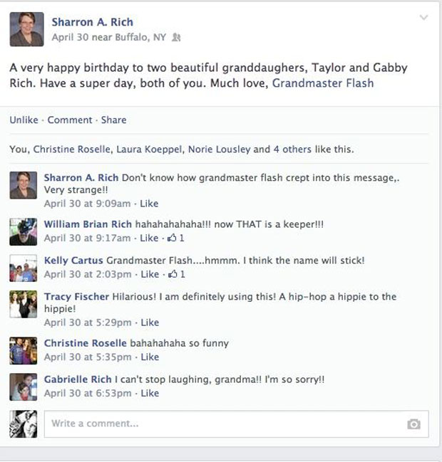 grandmas grandmothers accidentally tag grandmaster flash on facebook (13)