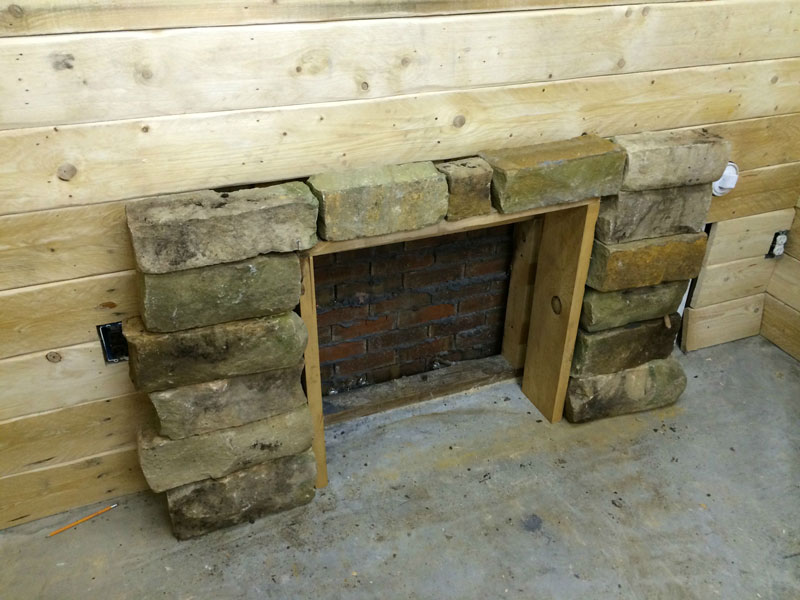 This Guy Built a Rustic Cabin Man Cave for 107 dollars (7)