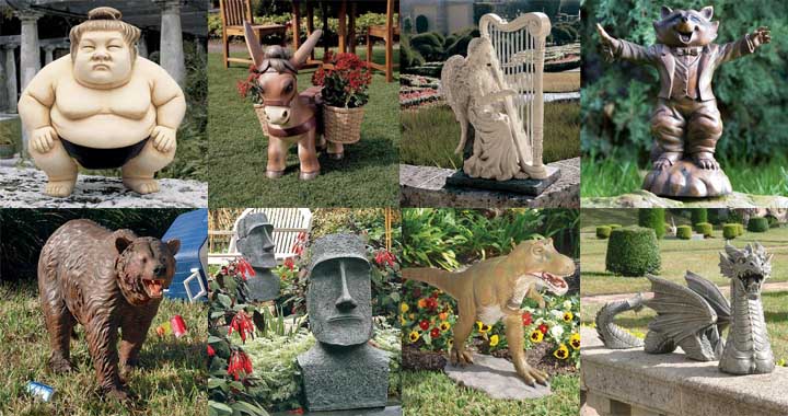 13 Utterly Ridiculous Lawn Ornaments
