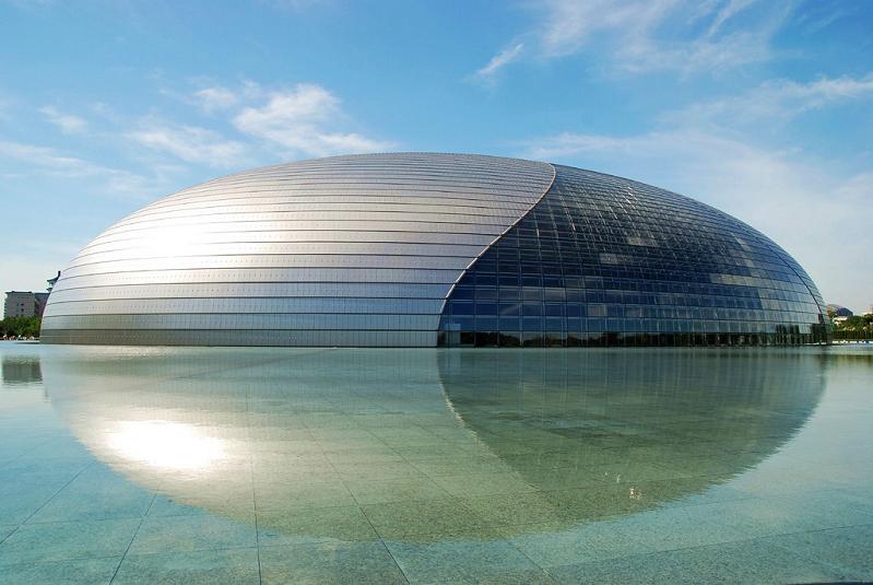 The Egg Building in China - National Centre for Performing Arts