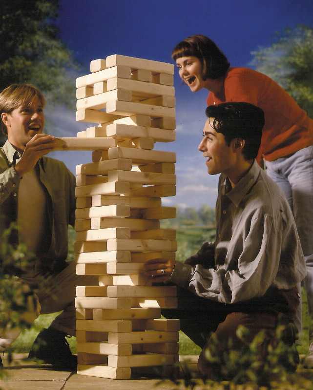 Remember Jenga? This is the House Version of It