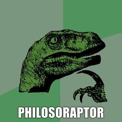 20 Burning Questions with the Famous Philosoraptor