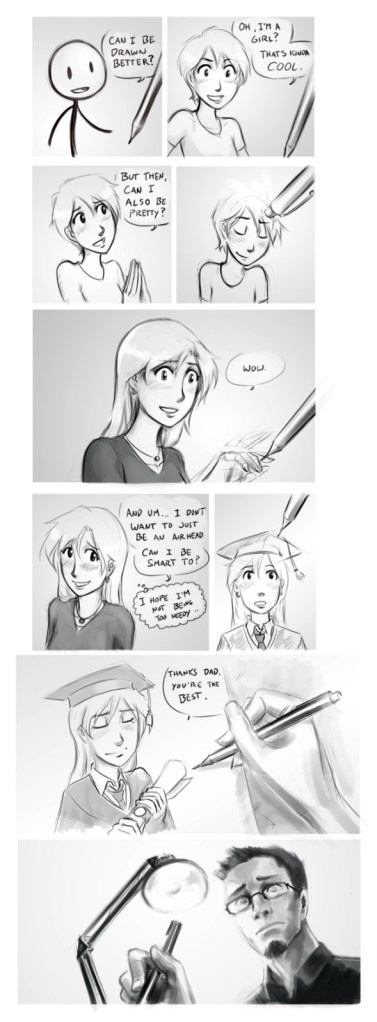 Can I Be Drawn Better? [Comic Strip]