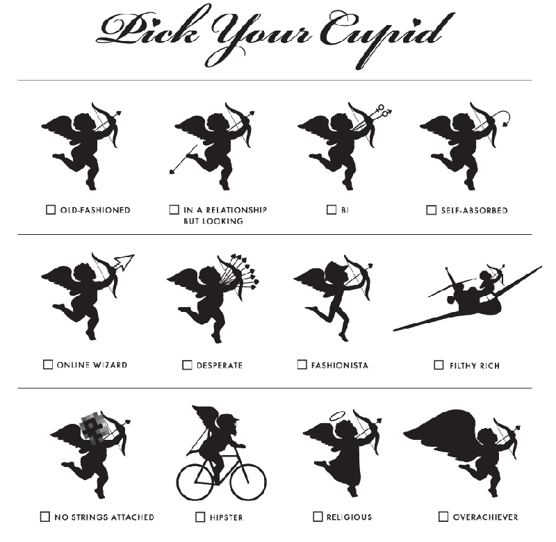 Picture of the Day: Pick Your Cupid