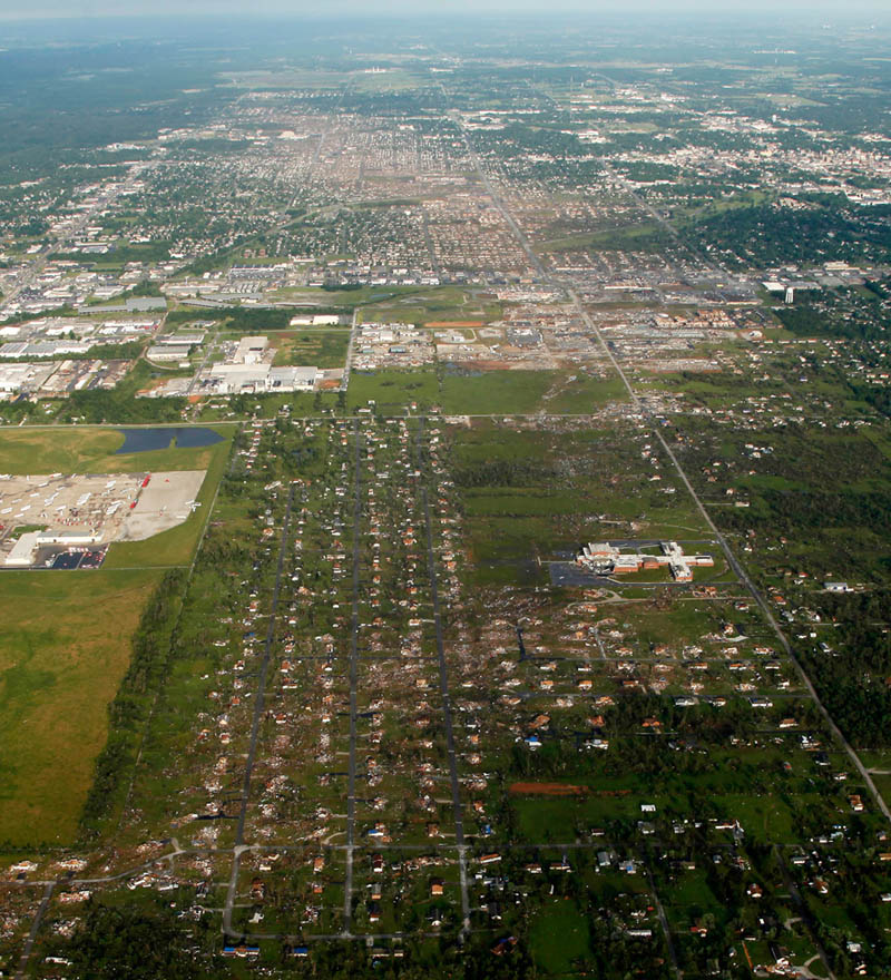Picture of the Day: Tornado's Destructive Path Through Joplin From Above