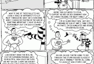 Sad Superman [Comic Strip]