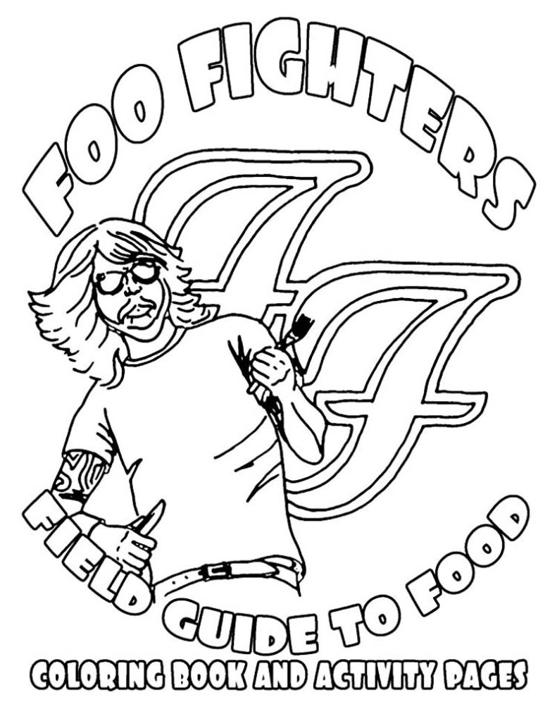 The Hilarious Foo Fighters Illustrated Tour Rider