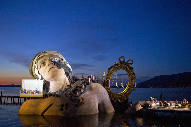 The 'Opera on the Lake' Stages of Bregenz