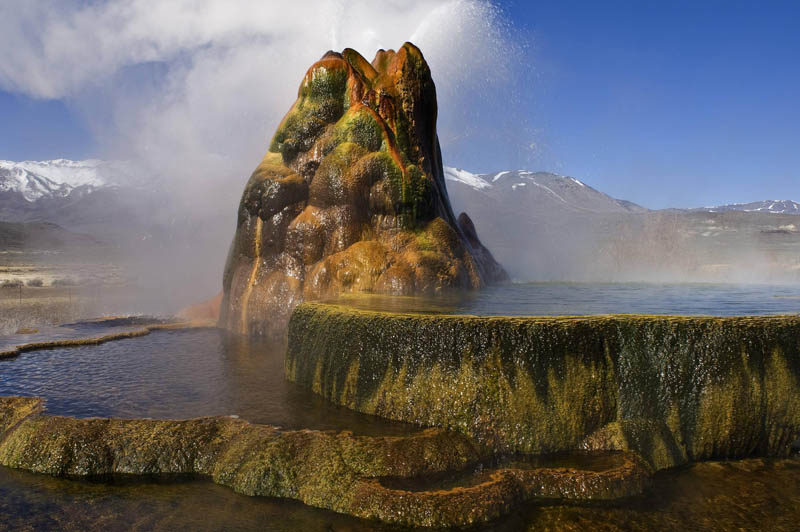 Picture of the Day: The Stunning Fly Geyser [Black Rock Desert, Nevada]