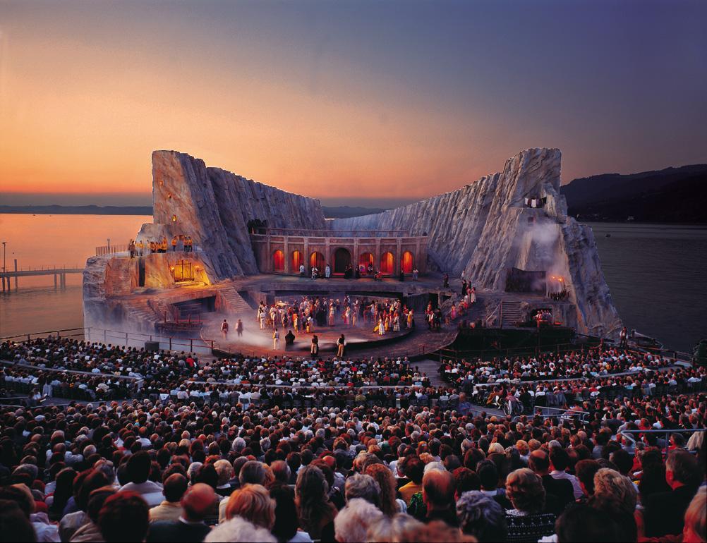 The 'Opera on the Lake' Stages of Bregenz - TwistedSifter