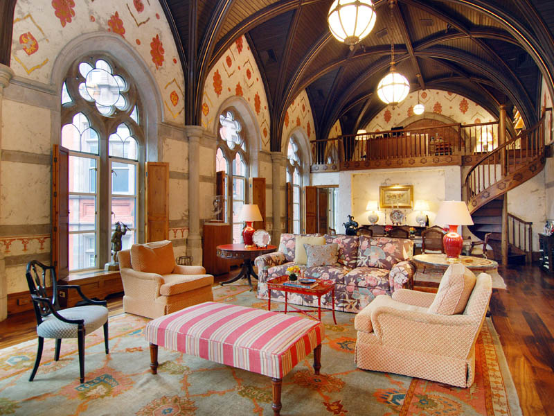 Stunning French Chateau on Central Park [20 pics]