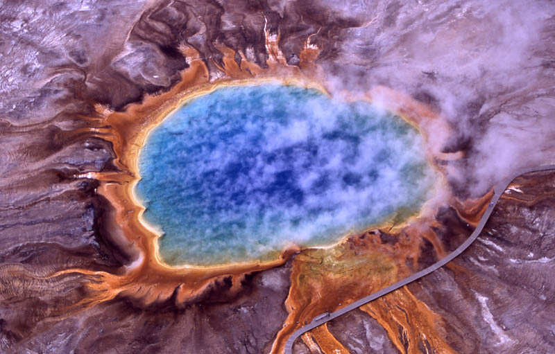 Picture of the Day: Grand Prismatic Spring, Yellowstone National Park 