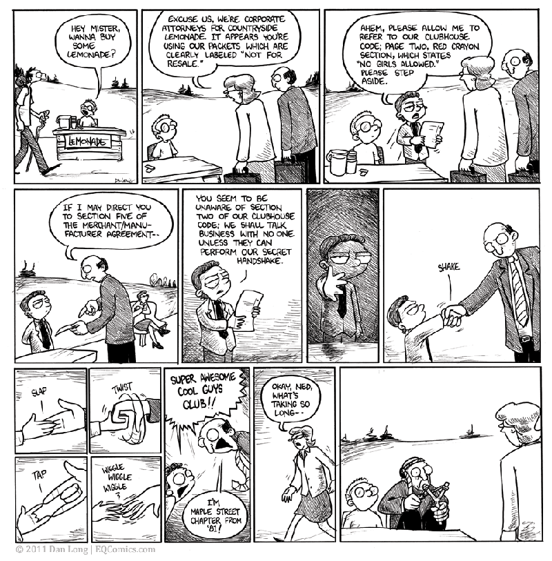 The Lemonade Stand [Comic Strip]