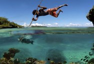 Picture of the Day: Spearfishing in New Caledonia