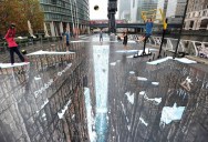 Picture of the Day: Biggest 3D Sidewalk Painting Ever