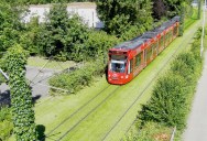 Picture of the Day: Grassed Tramways of Freiburg, Germany