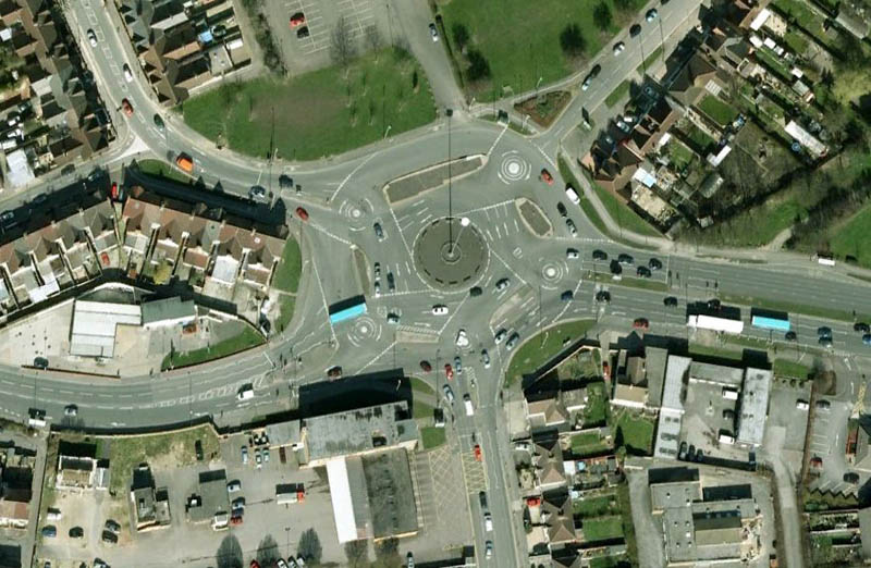 Picture of the Day: The Magic Roundabout in Swindon, England