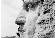 Picture of the Day: Picking Washington’s Nose at Mount Rushmore
