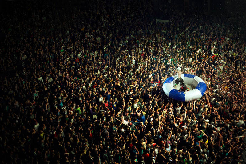 Picture of the Day: Crowd Surfing Like a Boss