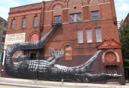 Picture of the Day: Alligator Street Art